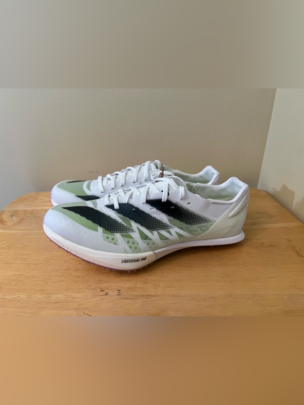 Adidas Adizero Prime SP 2 Track Spikes Women's 6.5 White/ Black IE5485 T&F